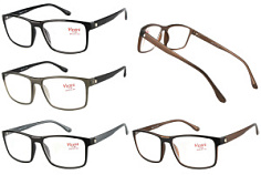 Готовые очки Vizzini Пластик 8014 флекс  муж микс