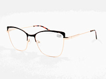 Готовые очки Teamo Металл 528 флекс  жен с2
