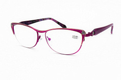 Готовые очки ЕАЕ Металл 185 антибик.покр.  жен с2