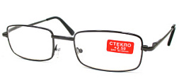 Готовые очки ЕАЕ Металл 9028  флекс стекло  унисекс Черные