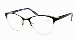 Готовые очки ЕАЕ Металл 205 флекс антиблик.покр.  жен с1