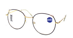 Готовые очки Marcello Металл 0376 флекс  жен с1