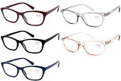 Готовые очки Vizzini Пластик 8199 флекс  жен микс