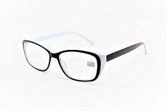 Готовые очки Восток Пластик 6637 флекс  жен Ч/Б