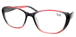 Готовые очки Fabia Monti Пластик 0954 флекс  жен Красные